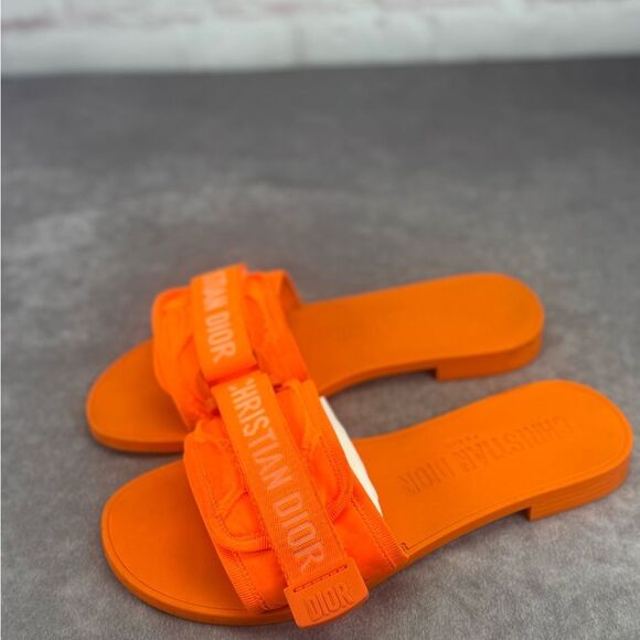 Dior Orange Evolution Camouflage Slides 36 - Picture 3 of 15